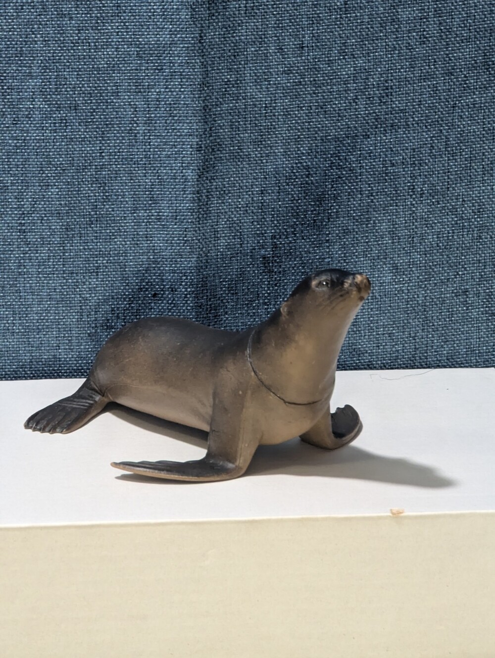Vintage S.H. Sea Lion Figure | Realistic Ocean Animal Toy | Articulated Neck - Picture 7 of 16